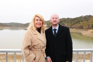 La Ministre félicite le SM GALT pour ses travaux au barrage de Savères